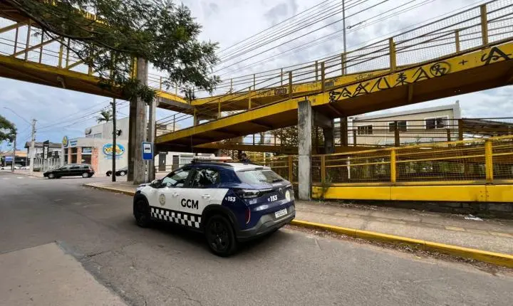 GCM intensifica patrulhamento e detém suspeito com facas no bairro Rincão