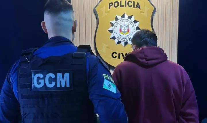 GCM prende homem por tráfico de drogas no bairro Rincão dos Ilhéus, em Estância Velha