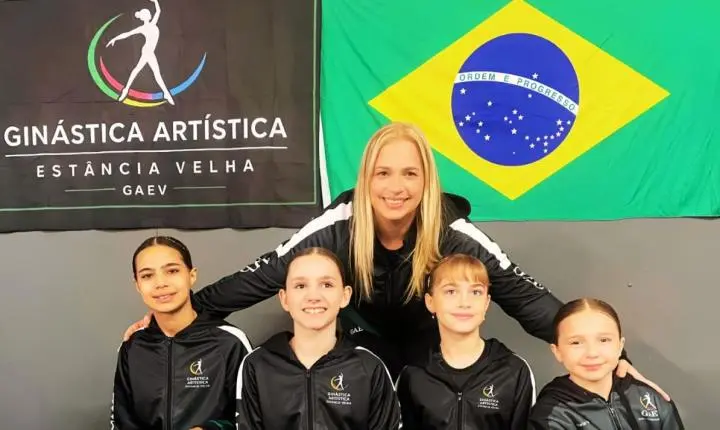 Ginástica Artística de Estância Velha em competição internacional