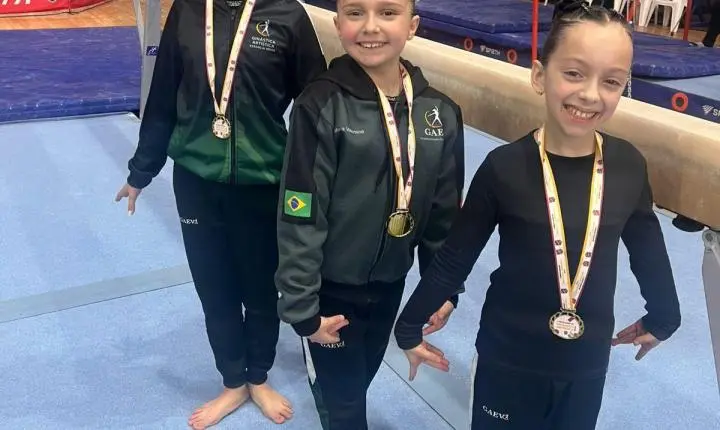 Ginástica Artística participa de mais uma competição da FGRS