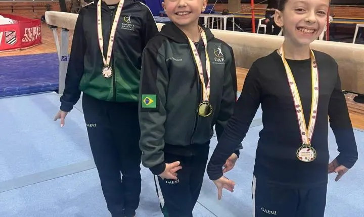 Ginástica Artística participa de mais uma competição da FGRS
