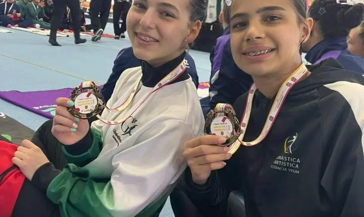Ginástica Artística participa de mais uma competição da FGRS