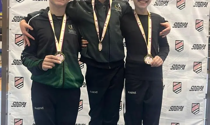 Ginástica Artística participa de mais uma competição da FGRS