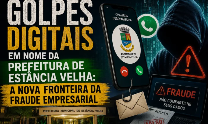 GOLPES DIGITAIS EM NOME DA PREFEITURA DE ESTÂNCIA VELHA: A NOVA FRONTEIRA DA FRAUDE EMPRESARIAL