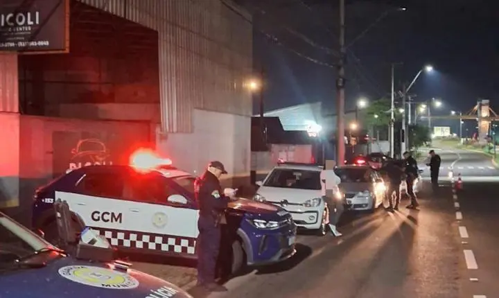 GUARDA CIVIL MUNICIPAL REALIZA MAIS UMA NOITE DE FISCALIZAÇÃO E COMBATE À PERTURBAÇÃO DO SOSSEGO EM ESTÂNCIA VELHA