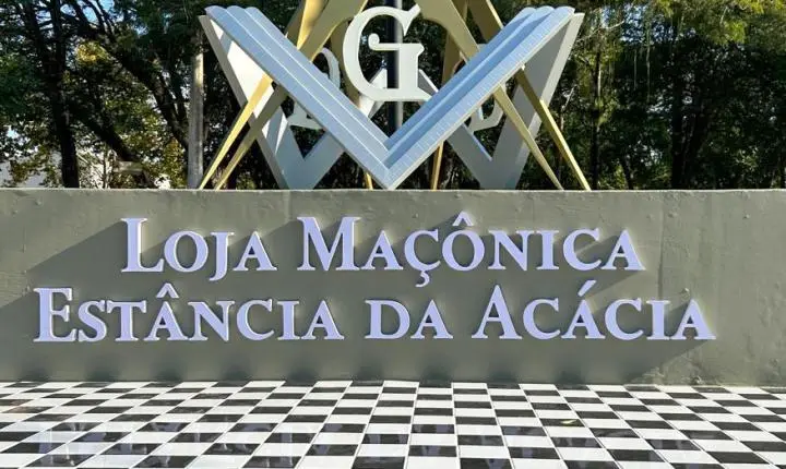 Inauguração de monumento marca os 30 anos da Loja Maçônica Estância da Acácia 