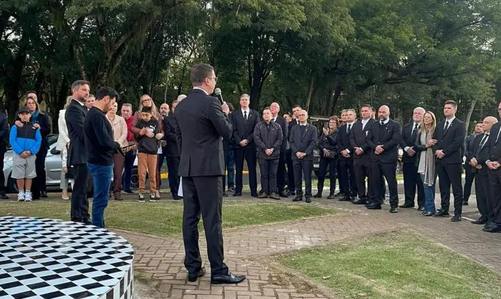 Inauguração de monumento marca os 30 anos da Loja Maçônica Estância da Acácia 