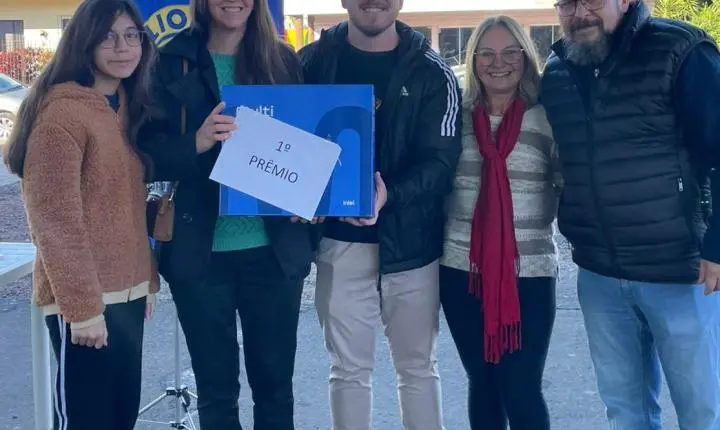 Lions Clube entrega prêmios da Ação Beneficente Escolar 