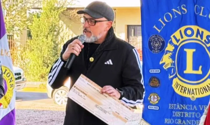 Lions Clube entrega prêmios da Ação Beneficente Escolar 