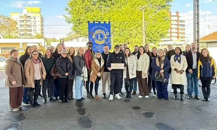 Lions Clube entrega prêmios da Ação Beneficente Escolar 