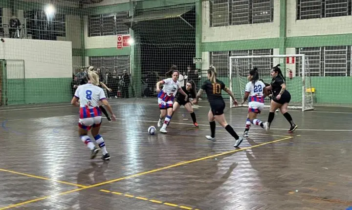 Nesta sexta tem oitavas de final do Aberto de Futsal Feminino