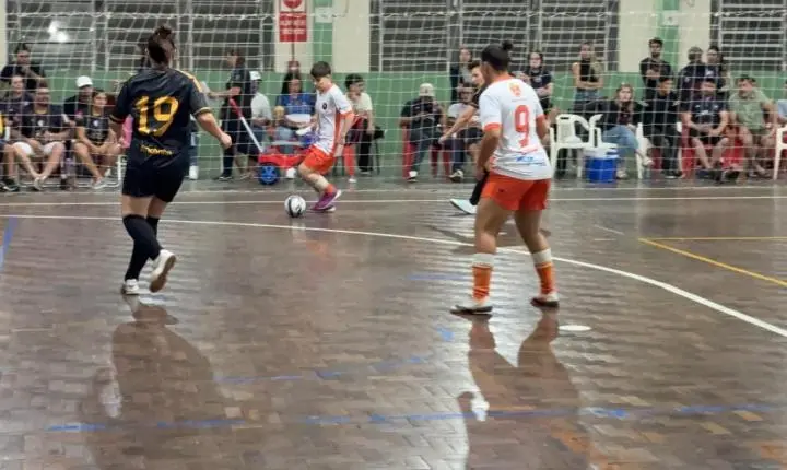 Nesta terça-feira tem a segunda rodada do Campeonato de Futsal Feminino