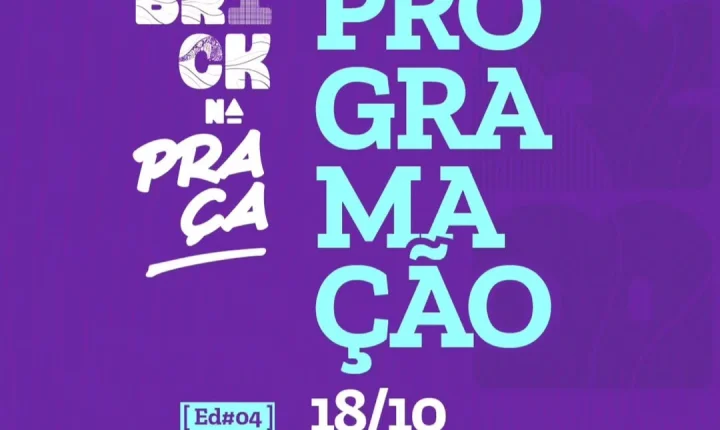 Neste domingo tem o 4° Brick na Praça em Estância Velha 