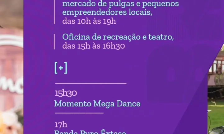 Neste domingo tem o 4° Brick na Praça em Estância Velha 