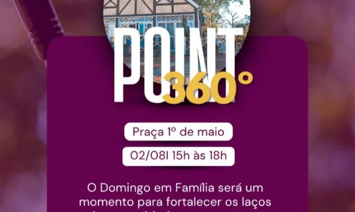 Neste domingo tem Point 360° em Estância Velha