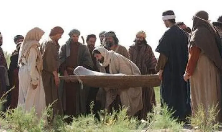 O dia em que Jesus encontrou um funeral