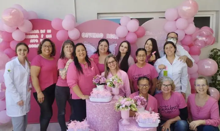Outubro Rosa: seguem as atividades nis postos de saúde 