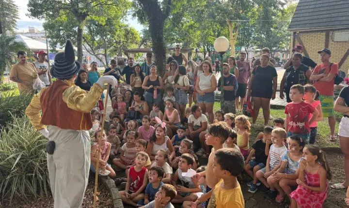 Páscoa de Estância Velha reúne envolve publico na Praça 1º de Maio