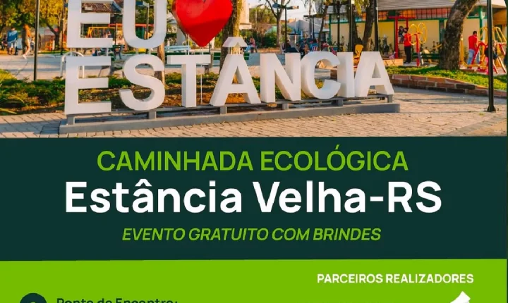 Plogging: Estância Velha une atividade física à preservação ambiental em ação especial neste sábado 