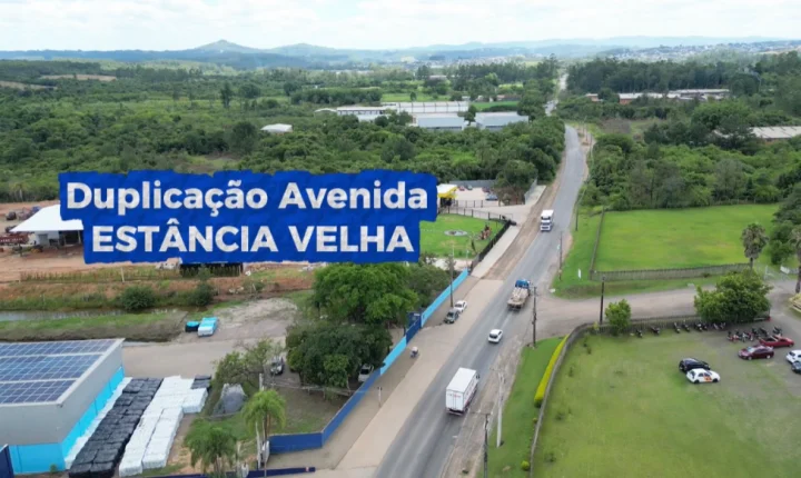 Portão confirma duplicação da Avenida Estância Velha até ligação com rua Portão 