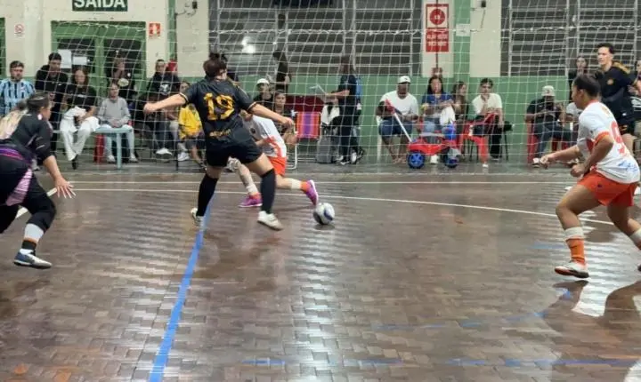 Primeira rodada do Futsal Feminino de 2026 registra vários gols