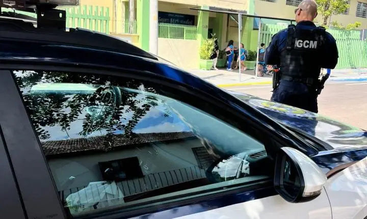 REFORÇO ESCOLAR NESTA SEXTA-FEIRA PELA GCM EM ESTÂNCIA VELHA
