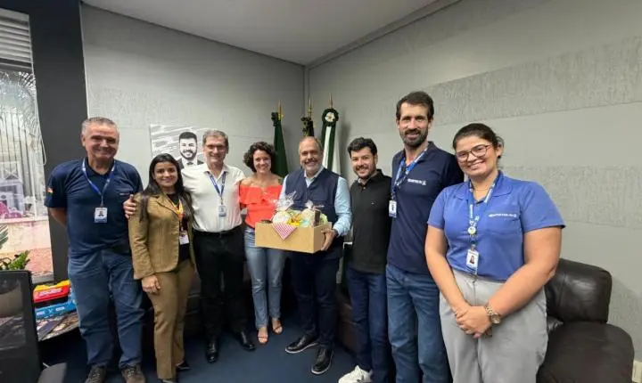 Secretário estadual visita Estância Velha e marca início do Censo da Agricultura Familiar