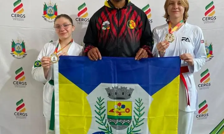 Taekwondo estanciense conquista bons resultados no CERGS 2026