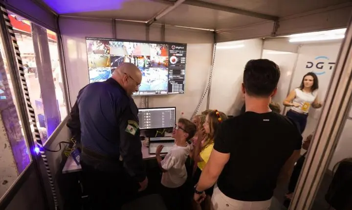 Tecnologia e integração da GCM e da BM garantem segurança no Kerb de Estância Velha