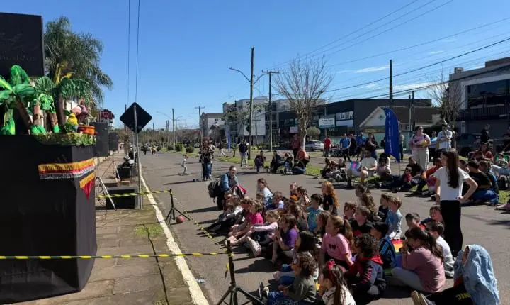 Vem Brincar na Rua mistura cultura e atividades em Estância Velha
