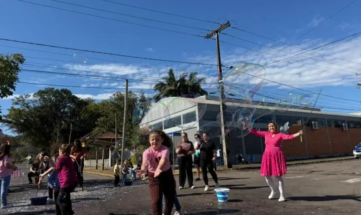 Vem Brincar na Rua mistura cultura e atividades em Estância Velha