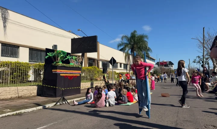 Vem Brincar na Rua mistura cultura e atividades em Estância Velha